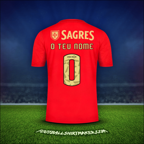 Camisola SL Benfica 2020/21 -  o teu nome - 0