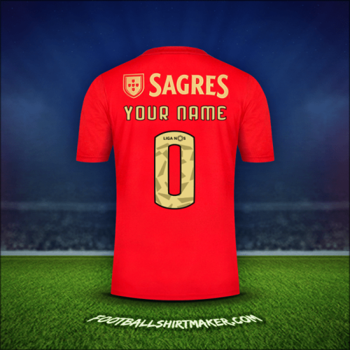 Shirt SL Benfica 2020/21 -  your name - 0