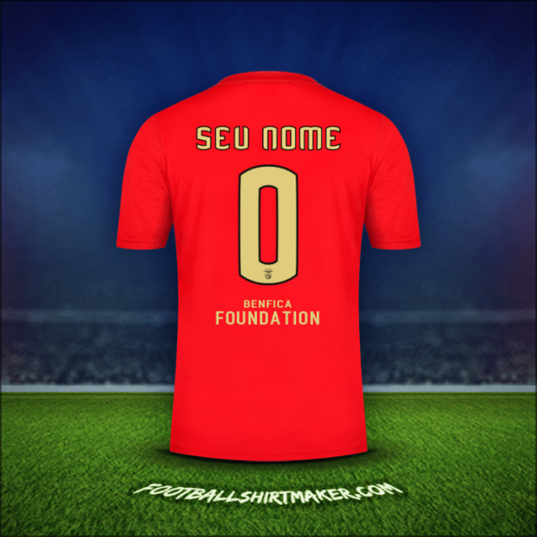 Camisa SL Benfica Cup 2020/21 -  seu nome - 0