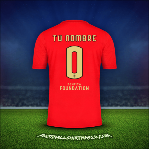 Camiseta SL Benfica Cup 2020/21 -  tu nombre - 0