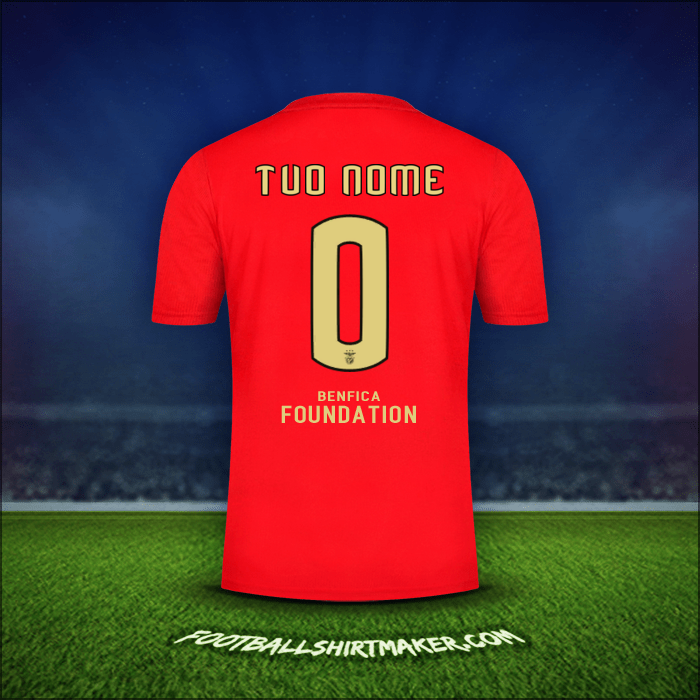 Maglia SL Benfica Cup 2020/21 -  tuo nome - 0