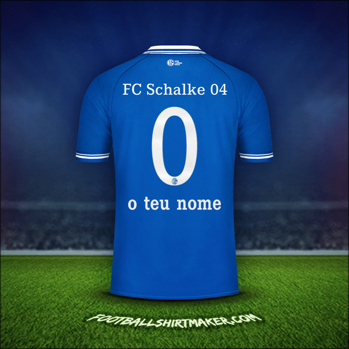 Camisola Schalke 04 2020/21 -  o teu nome - 0