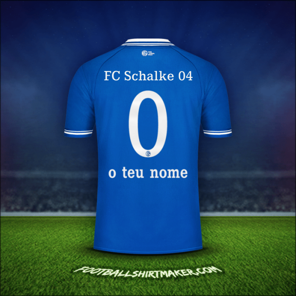 Camisola Schalke 04 2020/21 -  o teu nome - 0
