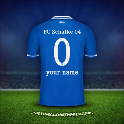 Shirt Schalke 04 2020/21 -  your name - 0