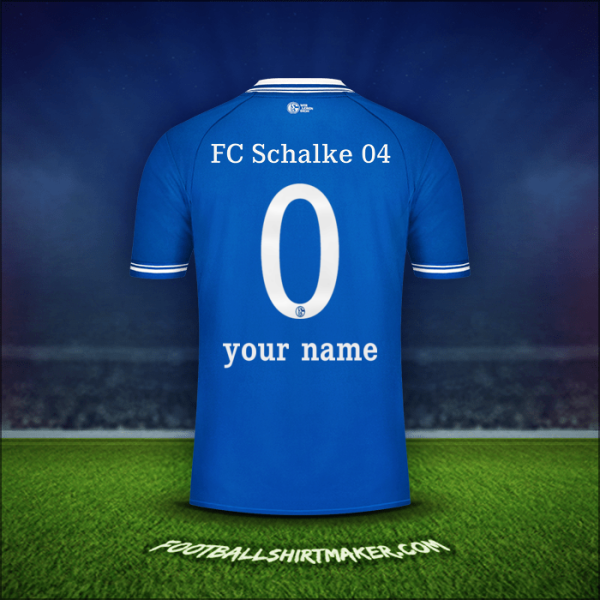 Shirt Schalke 04 2020/21 -  your name - 0