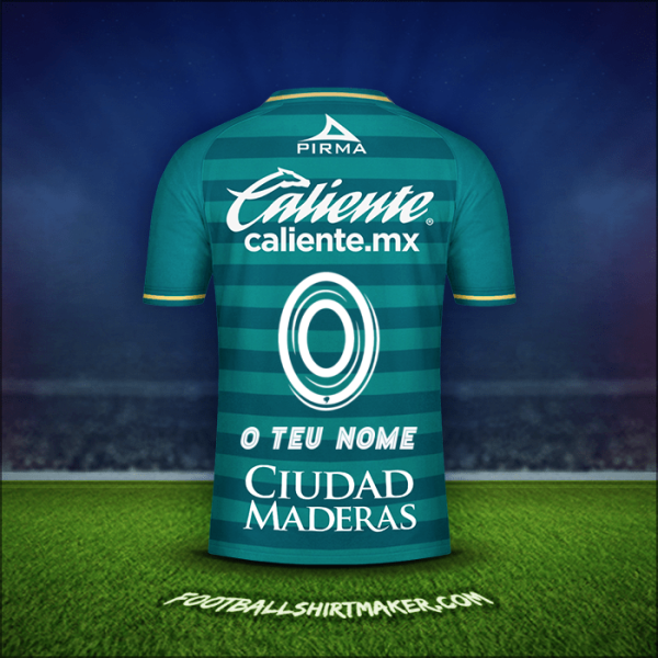 Camisola Club León 2020/21 -  o teu nome - 0