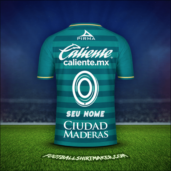 Camisa Club León 2020/21 -  seu nome - 0