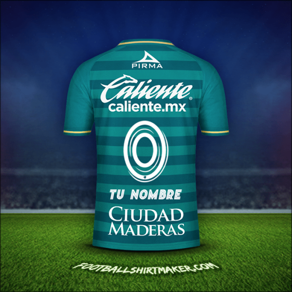 Camiseta Club León 2020/21 -  tu nombre - 0