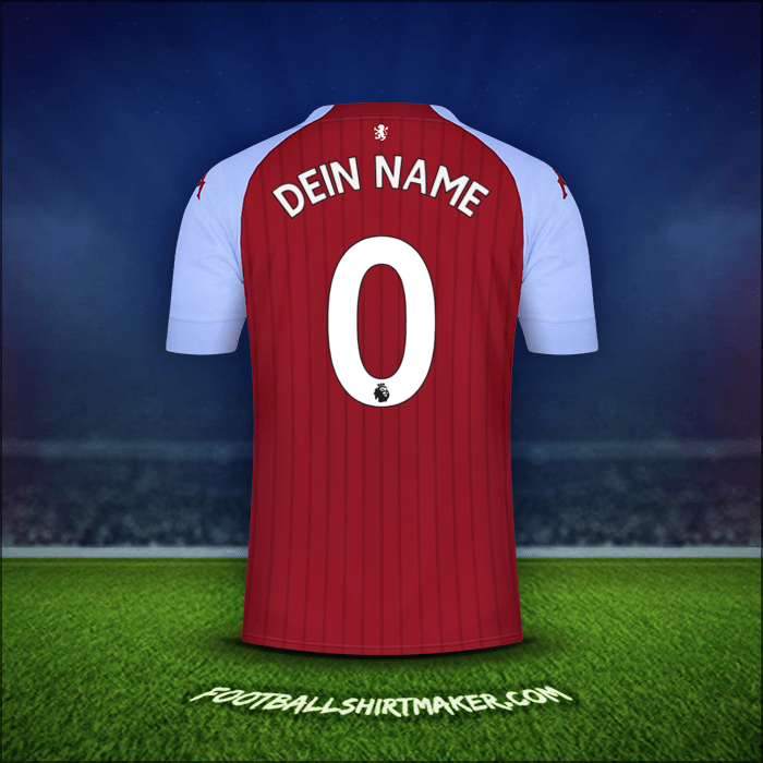 Trikot Aston Villa FC 2020/21 -  dein name - 0