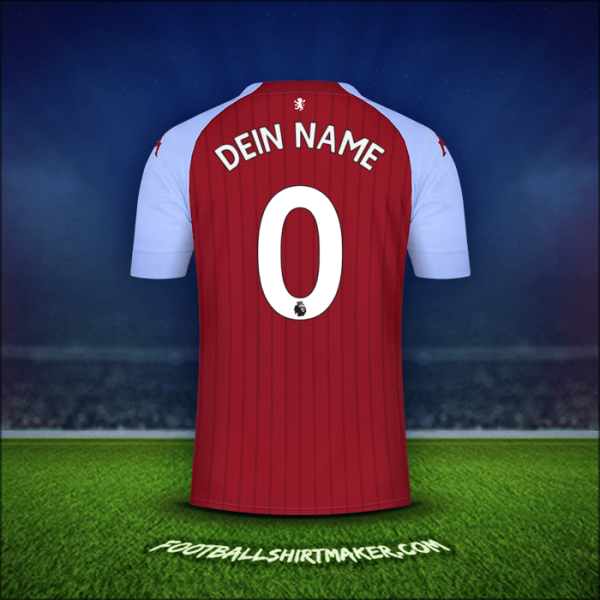 Trikot Aston Villa FC 2020/21 -  dein name - 0