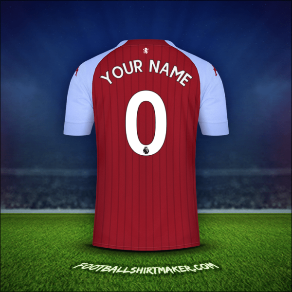 Shirt Aston Villa FC 2020/21 -  your name - 0