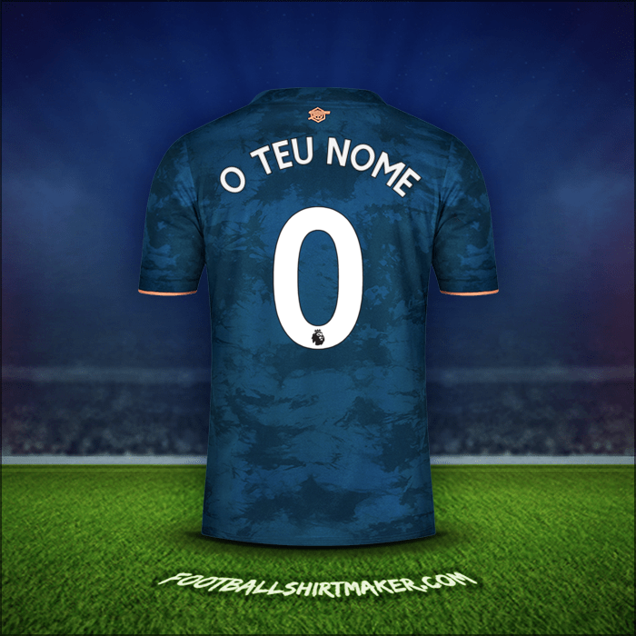 Camisola Arsenal 2020/21 Terceira -  o teu nome - 0