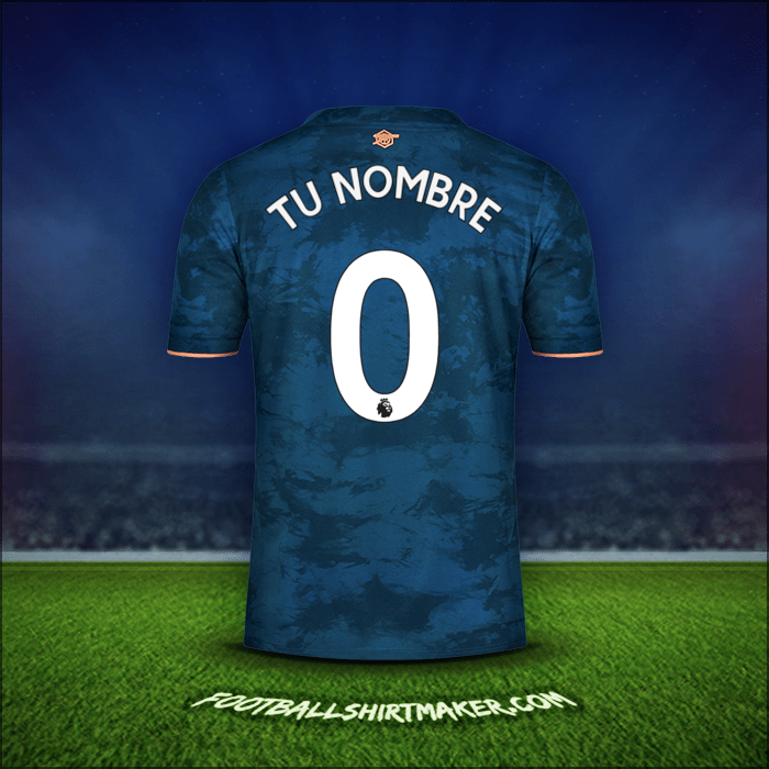 Jersey Arsenal 2020/21 Tercera -  tu nombre - 0