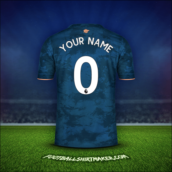 Shirt Arsenal 2020/21 Third -  your name - 0