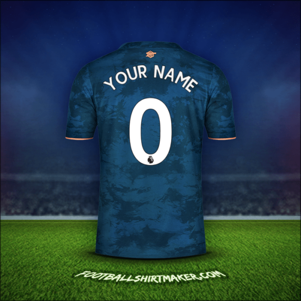 Shirt Arsenal 2020/21 Third -  your name - 0