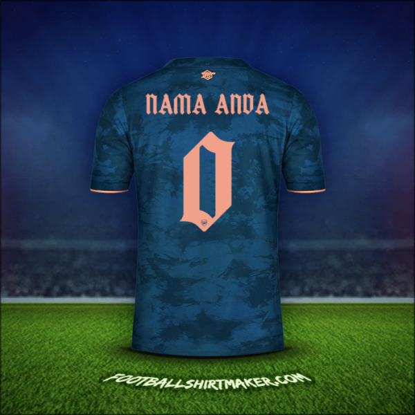 Jersey Arsenal Cup 2020/21 Ketiga -  nama anda - 0