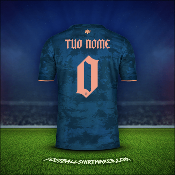 Maglia Arsenal Cup 2020/21 Terza -  tuo nome - 0