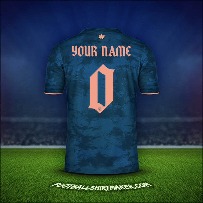 Jersey Arsenal Cup 2020/21 Third -  your name - 0