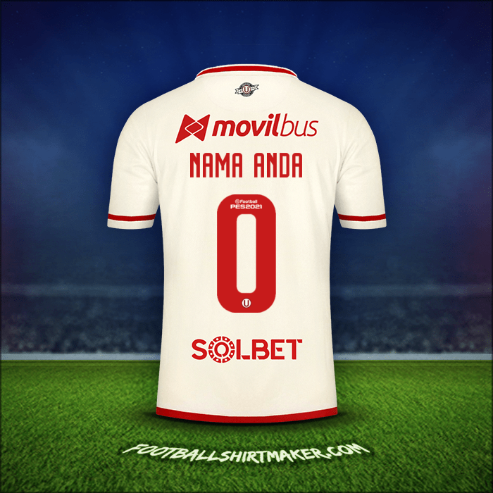 Jersey Universitario 2021 -  nama anda - 0