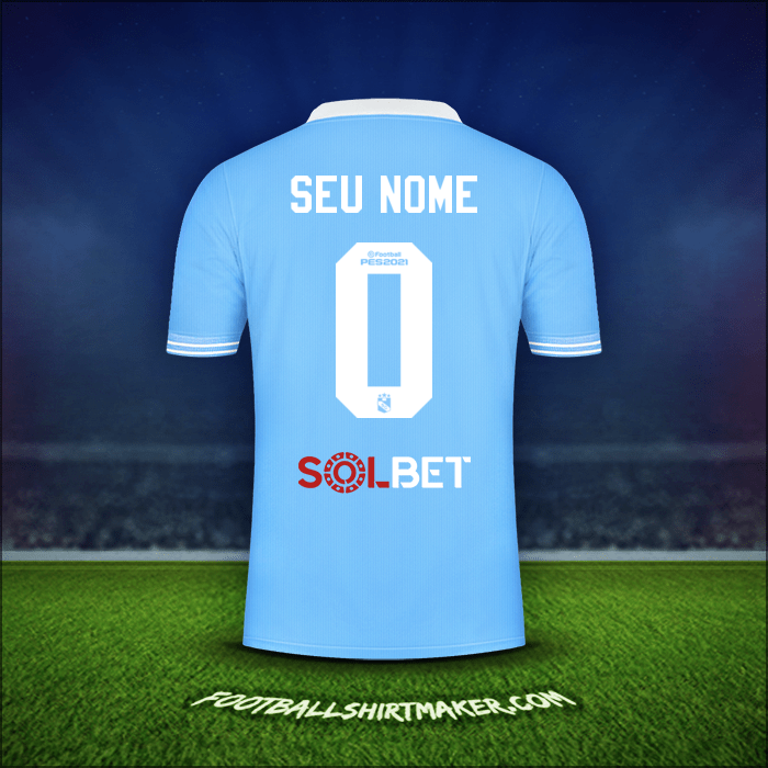 Camisa Sporting Cristal 2021 -  seu nome - 0