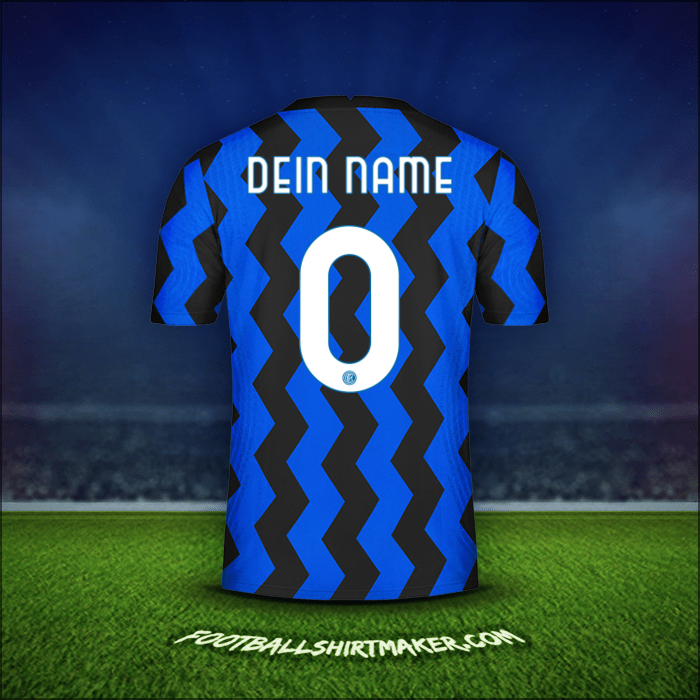 Trikot Inter Cup 2020/21 -  dein name - 0