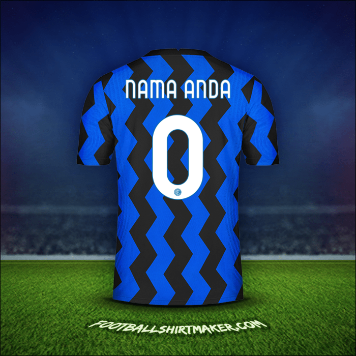 Jersey Inter Cup 2020/21 -  nama anda - 0