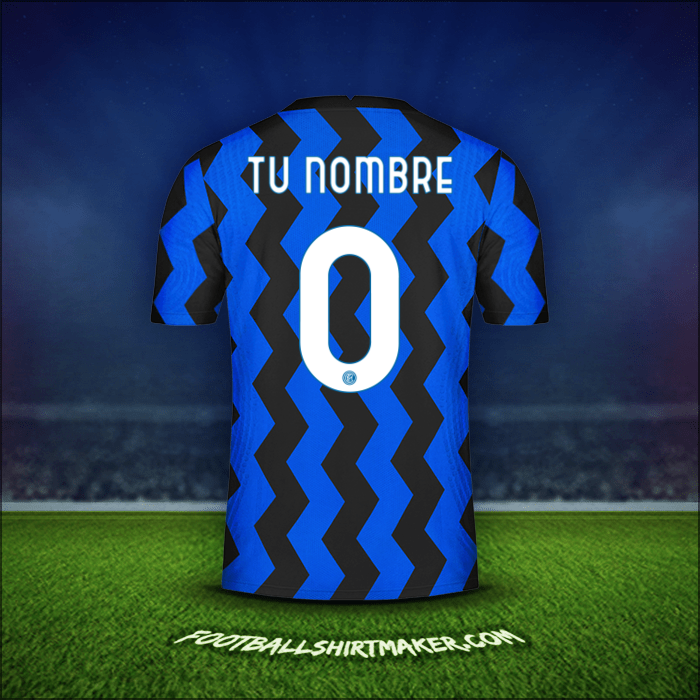 Camiseta Inter Cup 2020/21 -  tu nombre - 0