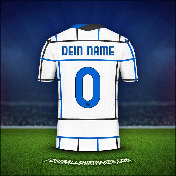 Trikot Inter Cup 2020/21 Auswärts -  dein name - 0