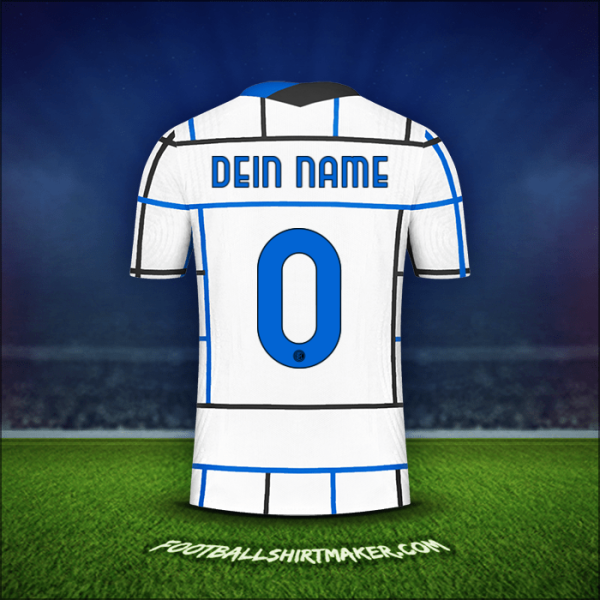 Trikot Inter Cup 2020/21 Auswärts -  dein name - 0