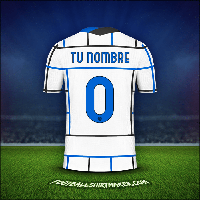 Camiseta Inter Cup 2020/21 Visita -  tu nombre - 0