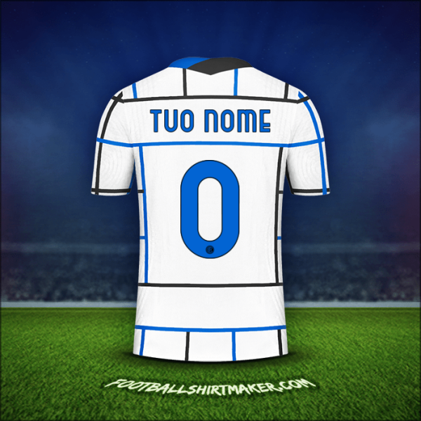 Maglia Inter Cup 2020/21 Seconda -  tuo nome - 0