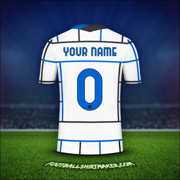 Shirt Inter Cup 2020/21 Away -  your name - 0