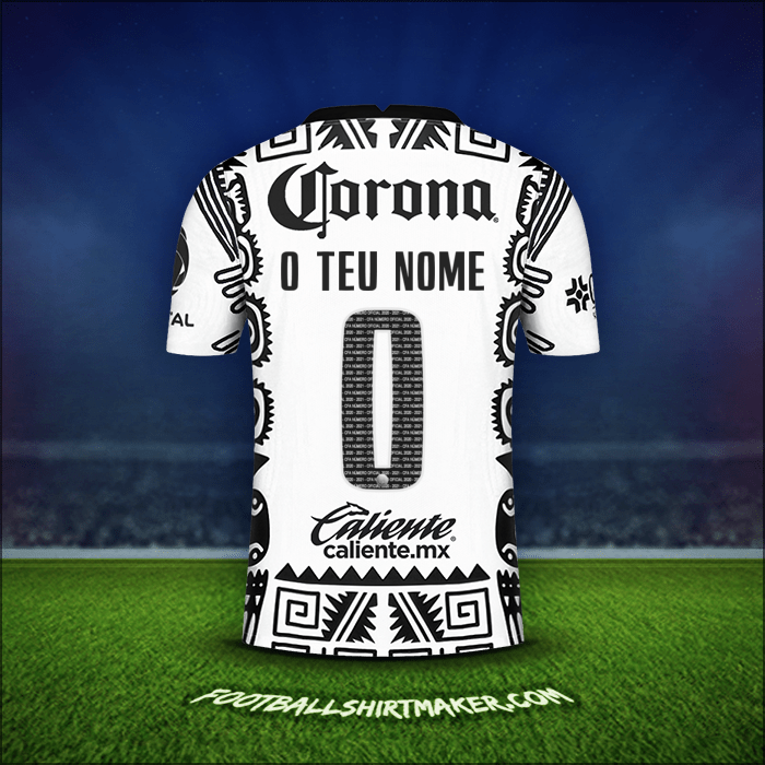 Camisola Club America 2021 Terceira -  o teu nome - 0