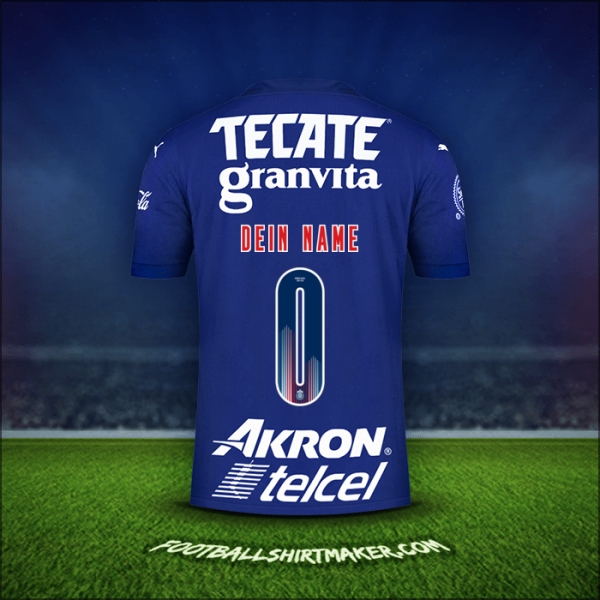 Trikot Guadalajara 2021 Dritte -  dein name - 0
