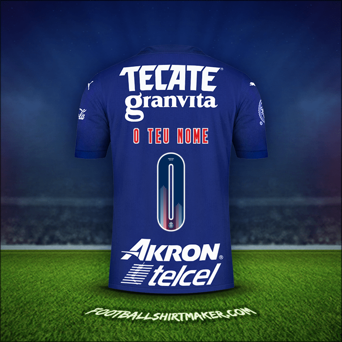 Camisola Guadalajara 2021 Terceira -  o teu nome - 0
