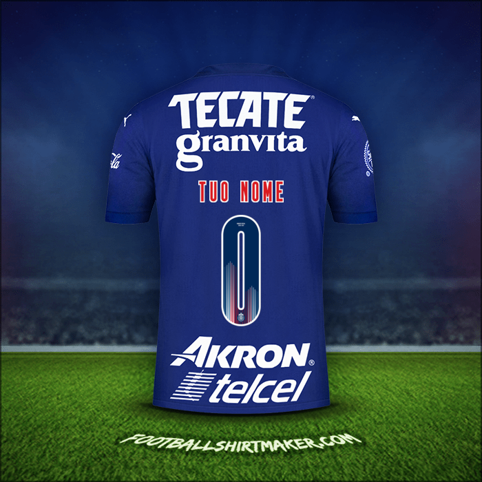 Maglia Guadalajara 2021 Terza -  tuo nome - 0