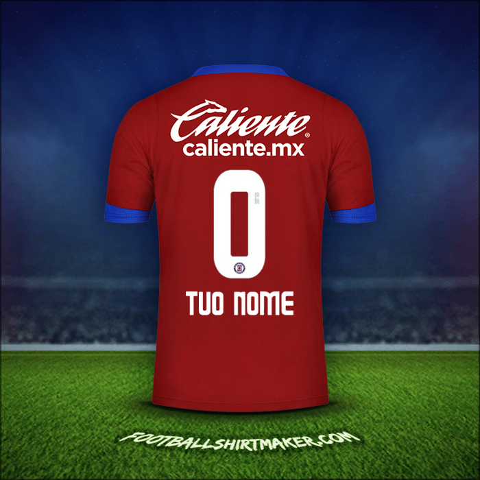 Maglia Cruz Azul 2020/21 Terza -  tuo nome - 0