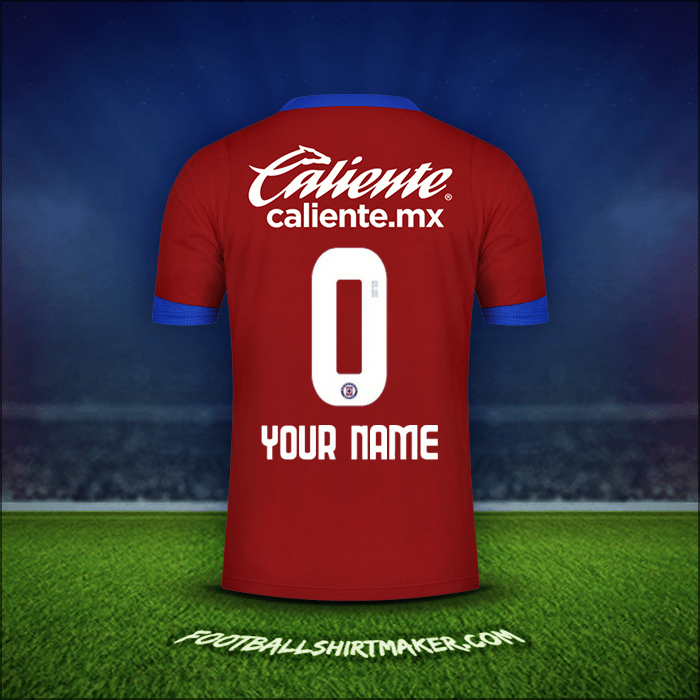 Shirt Cruz Azul 2020/21 Third -  your name - 0