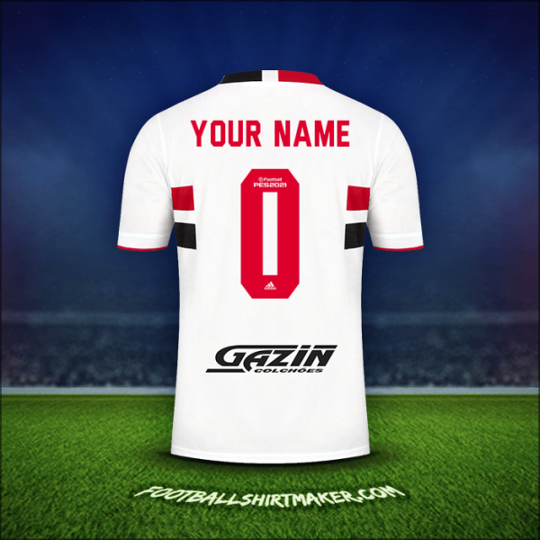 Shirt Sao Paulo FC 2021 -  your name - 0