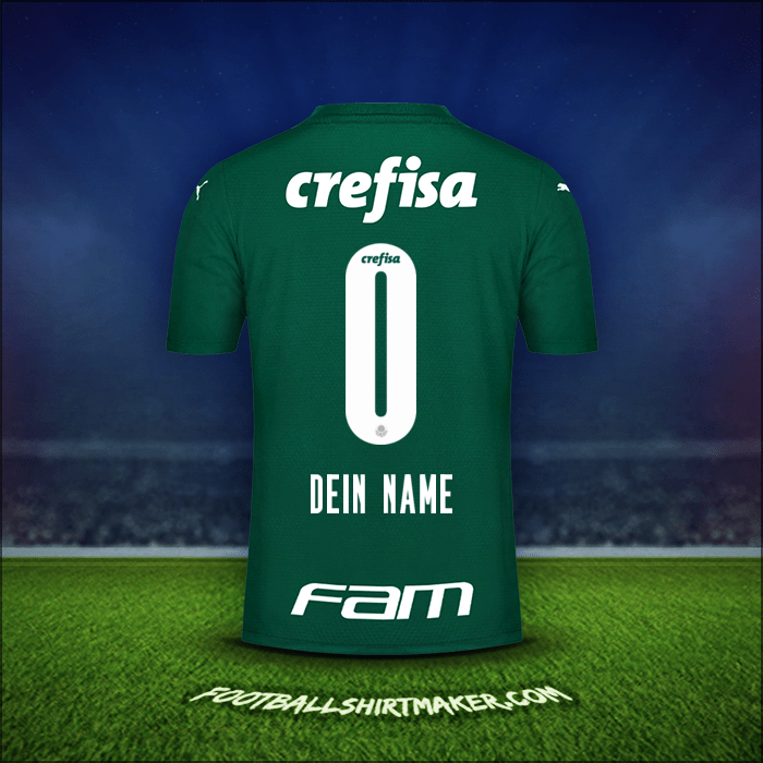 Trikot Palmeiras 2021 -  dein name - 0