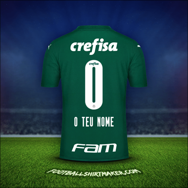 Camisola Palmeiras 2021 -  o teu nome - 0
