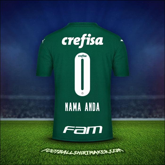 Jersey Palmeiras 2021 -  nama anda - 0