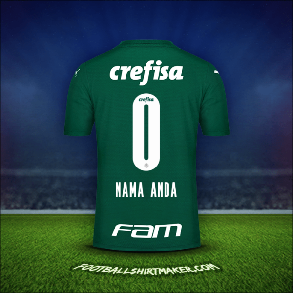 Jersey Palmeiras 2021 -  nama anda - 0