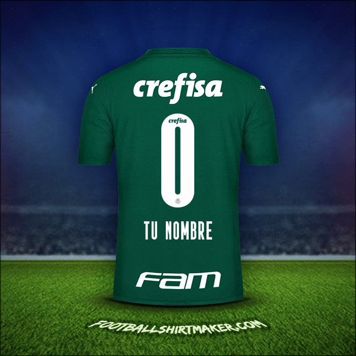 Jersey Palmeiras 2021 -  tu nombre - 0
