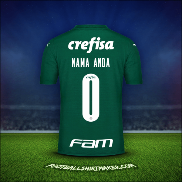 Jersey Palmeiras Libertadores 2021 -  nama anda - 0