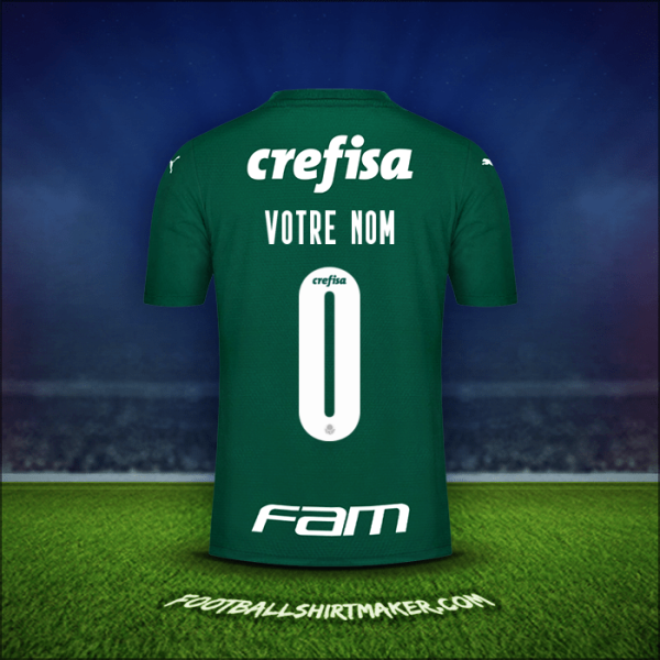 Maillot Palmeiras Libertadores 2021 -  votre nom - 0