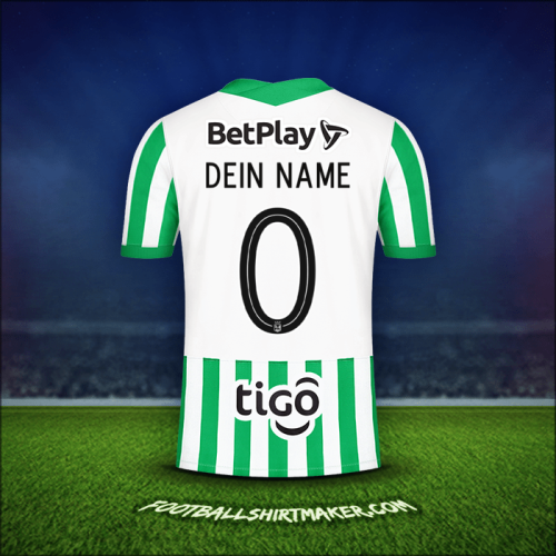 Trikot Atletico Nacional 2021 -  dein name - 0