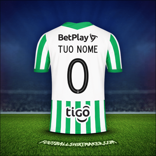 Maglia Atletico Nacional 2021 -  tuo nome - 0