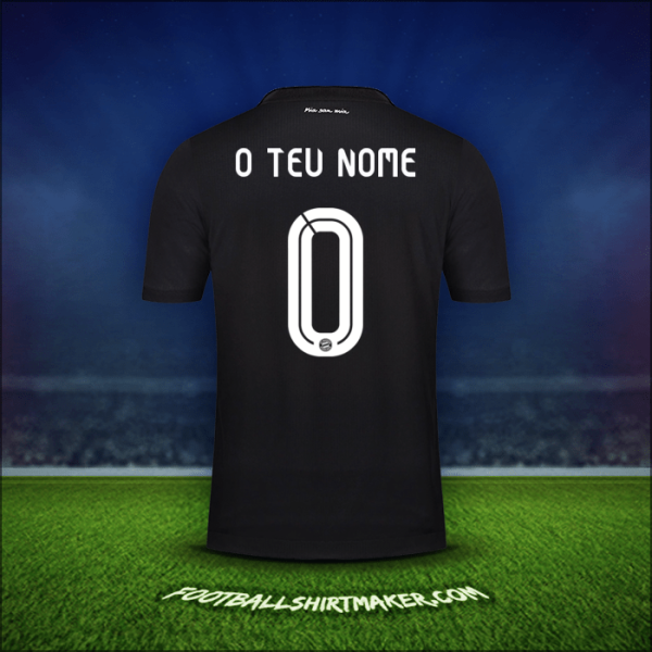 Camisola FC Bayern Munchen UCL 2020/21 -  o teu nome - 0