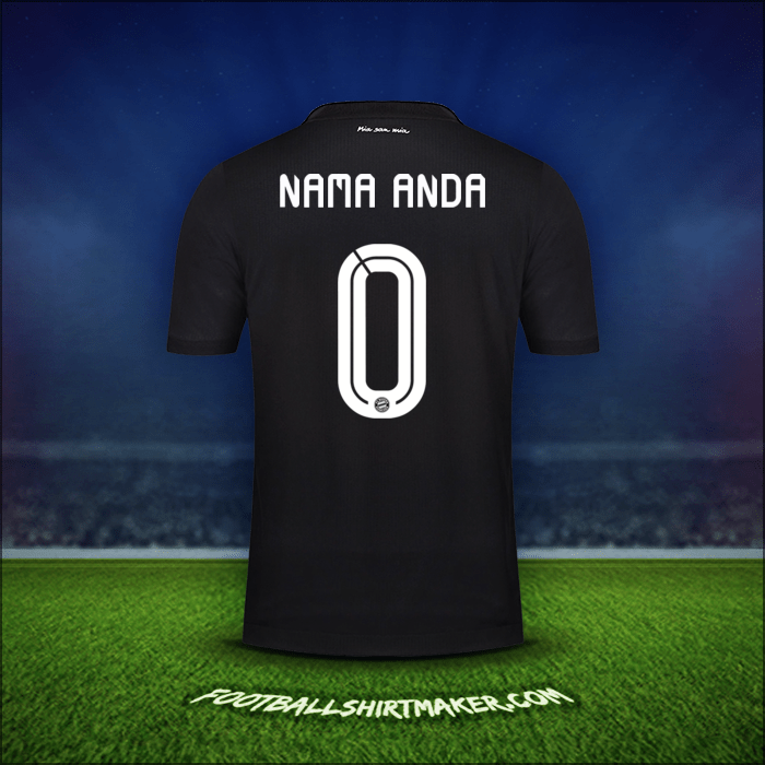 Jersey FC Bayern Munchen UCL 2020/21 -  nama anda - 0